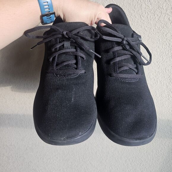 Kizik Madrid Eco Knit Mens Size 14 Triple Black Fast Handsfree Athletic Shoes - Picture 4 of 8